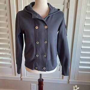 Ariat Double Breasted Sweatshirt Jacket, Size Medium